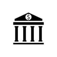 Bank icon vector sign and symbol