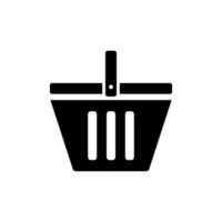 basket store icon design vector template