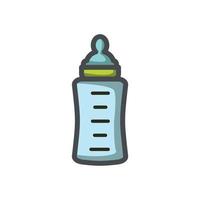 baby bottle icon design vector template