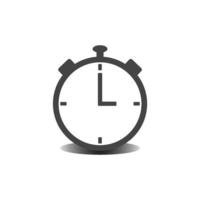 plantilla de vector de diseño de icono de reloj de alarma