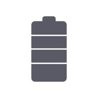 battery icon design vector template