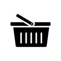 basket store icon design vector template