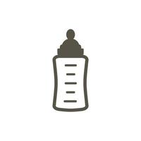 baby bottle icon design vector template