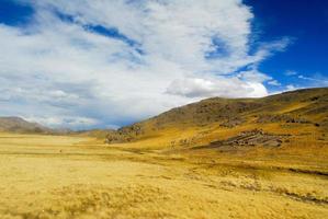 valle sagrado de los incas. cusco a puno, perú. foto