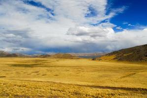 Sacred Valley of the Incas. Cusco to Puno, Peru. photo