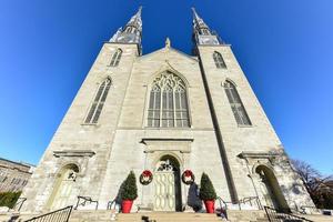 Notre-Dame Cathedral roman catholic Basilica in Ottawa, Canada. photo