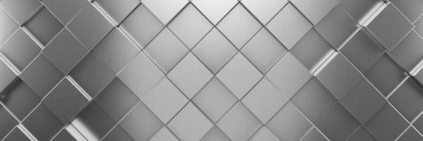 Futuristic and technological hexagonal background. 3d rendering photo