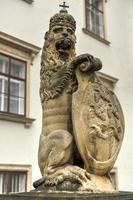 patio del palacio de hofburg - viena, austria foto