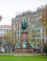 Statue of Istvan Szechenyi - Budapest, Hungary photo