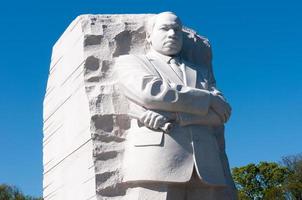 memorial de martin luther king junior en washington, corriente continua foto