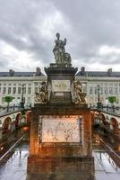 The Martyr's square in Brussels with the Pro Patria memorial monument, Belgium photo