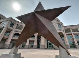 estrella de texas en austin, texas, estados unidos, 2022 foto