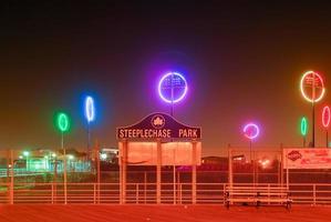 Steeplechase Park in Coney Island in Brooklyn, New York. photo