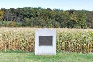 monumento conmemorativo, gettysburg, pensilvania foto