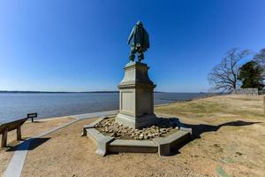 Statue by William Couper in 1909 of Captain John Smith located at James Fort, Jamestown Island. photo