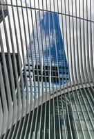 New York City - April 18, 2021 -  View of the World Trade Center complex from the Oculus in Lower Manhattan. photo