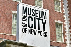 ciudad de nueva york - 10 de abril de 2021 - museo de la ciudad de nueva york - el museo de la ciudad de nueva york un museo de historia y arte en la ciudad de nueva york. foto