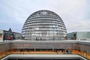 The Roof of Reichstag Building in Berlin, Germany, 2022 photo