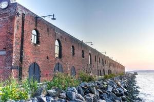 Old industrial facility in the Red Hook neighborhood of Brooklyn, New York. photo