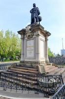 Monument to Christopher Columbus commemorating 400 years from the discovery of America along Buenavista Street in Mexico City, Mexico. photo