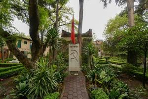 Memorial and Tomb of Leon Trotsky, the Soviet Revolutionary who lived out his life in exile in Mexico until assassination by men sent by Stalin, 2022 photo