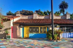 estudios y exhibiciones de villa española balboa park san diego, california. foto