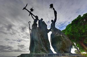 plaza de la rogativa, viejo san juan, puerto rico, 2022 foto