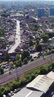 High Angle Drone's Footage of British Residentials at England video