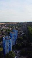 High Angle Drone's Footage of British Residentials at England video