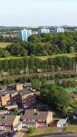 High Angle Drone's Footage of British Residentials at England video