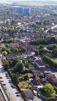 Aerial View of City in Vertical and portrait Style video