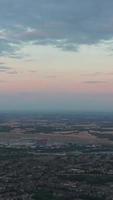 Gorgeous Aerial view of Luton Town video