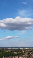 Gorgeous Aerial view of Luton Town video