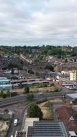 Aerial View of City in Vertical and portrait Style video