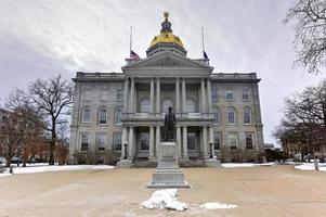 casa del estado de new hampshire, concord, new hampshire, estados unidos. La casa estatal de New Hampshire es la casa estatal más antigua del país, construida entre 1816 y 1819. foto