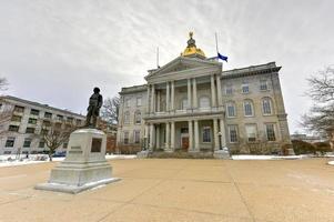 casa del estado de new hampshire, concord, new hampshire, estados unidos. La casa estatal de New Hampshire es la casa estatal más antigua del país, construida entre 1816 y 1819. foto