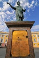 Statue of Duke Richelieu - Odessa, Ukraine photo