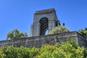 Memorial to William Wrigley in botanic gardens near Avalon on Catalina Island photo