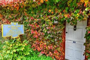 Albertus Van Loon House, one of the oldest extant buildings in New York State located in Athens, New York. photo