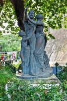 Statues of the Plaza of the Heritage of the Americas  in San Juan, Puerto Rico, 2022 photo