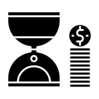 time is money icon, suitable for a wide range of digital creative projects. Happy creating. vector
