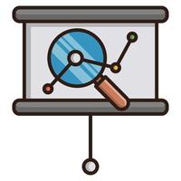 competitive analysis icon, suitable for a wide range of digital creative projects. Happy creating. vector