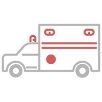 icono de ambulancia, adecuado para una amplia gama de proyectos creativos digitales. feliz creando. vector