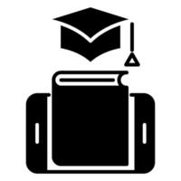 education apps  icon, suitable for a wide range of digital creative projects. Happy creating. vector