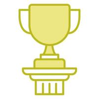 trophy icon, suitable for a wide range of digital creative projects. Happy creating. vector