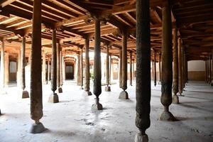 Juma or Friday Mosque, located almost at the heart of the Ichan Kala of Khiva, Uzbekistan, 2022 photo