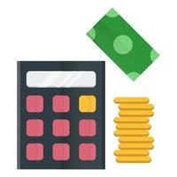 finance management icon, suitable for a wide range of digital creative projects. Happy creating. vector