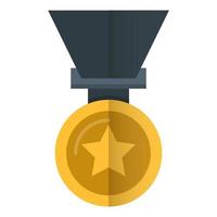 icono de medalla, adecuado para una amplia gama de proyectos creativos digitales. feliz creando. vector