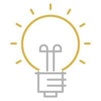 icono de idea, adecuado para una amplia gama de proyectos creativos digitales. feliz creando. vector