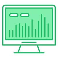 stock market icon, suitable for a wide range of digital creative projects. Happy creating. vector